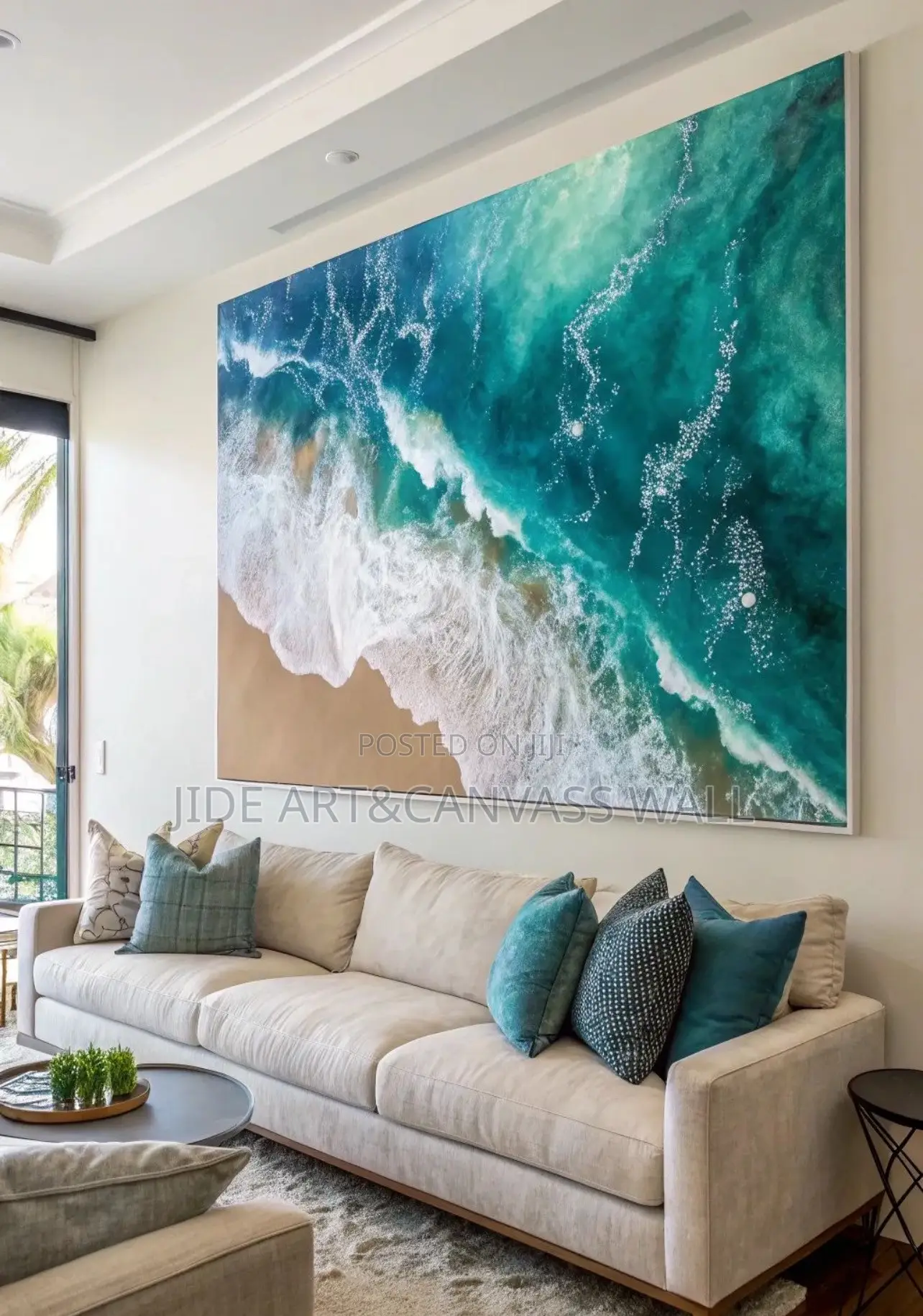 A River Storm Wall Canvass Frame
