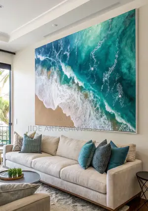 A River Storm Wall Canvass Frame