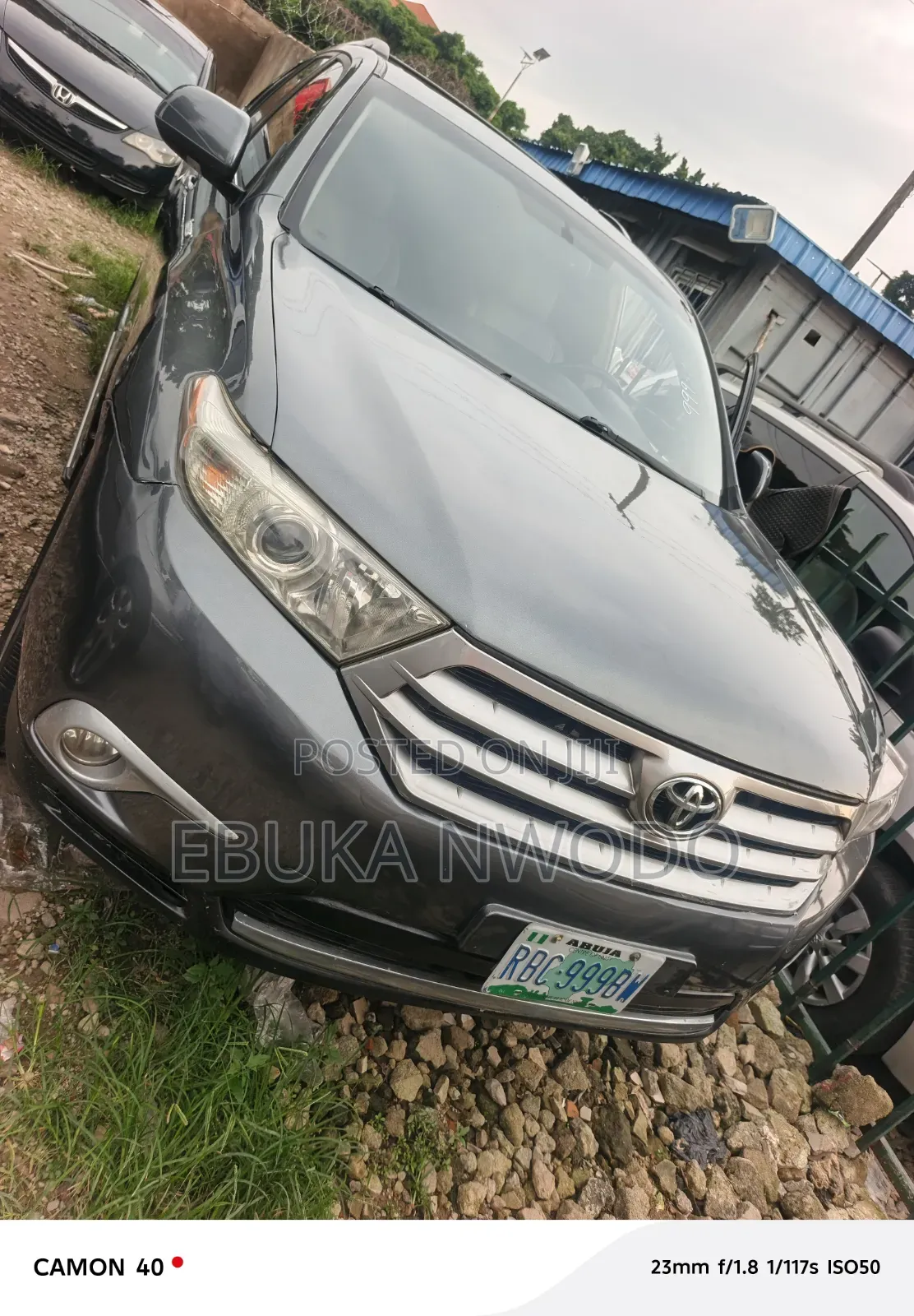 Toyota Highlander 2013 Gray