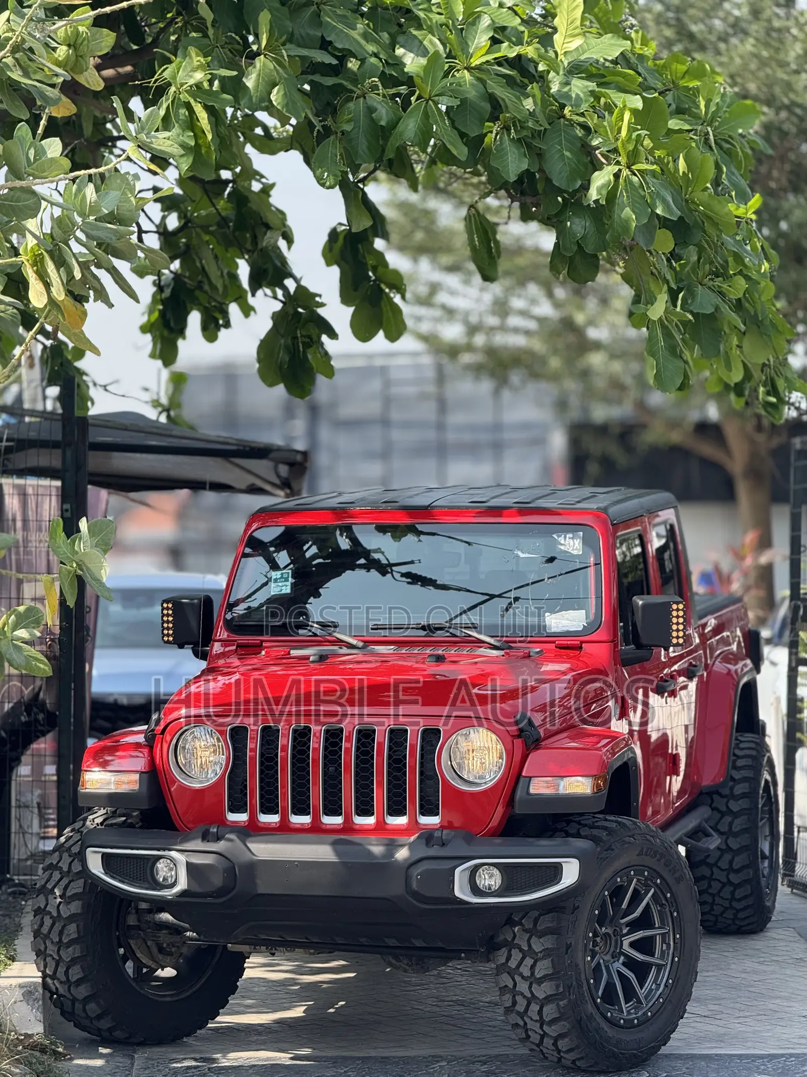 Jeep Gladiator Overland 2022 Red