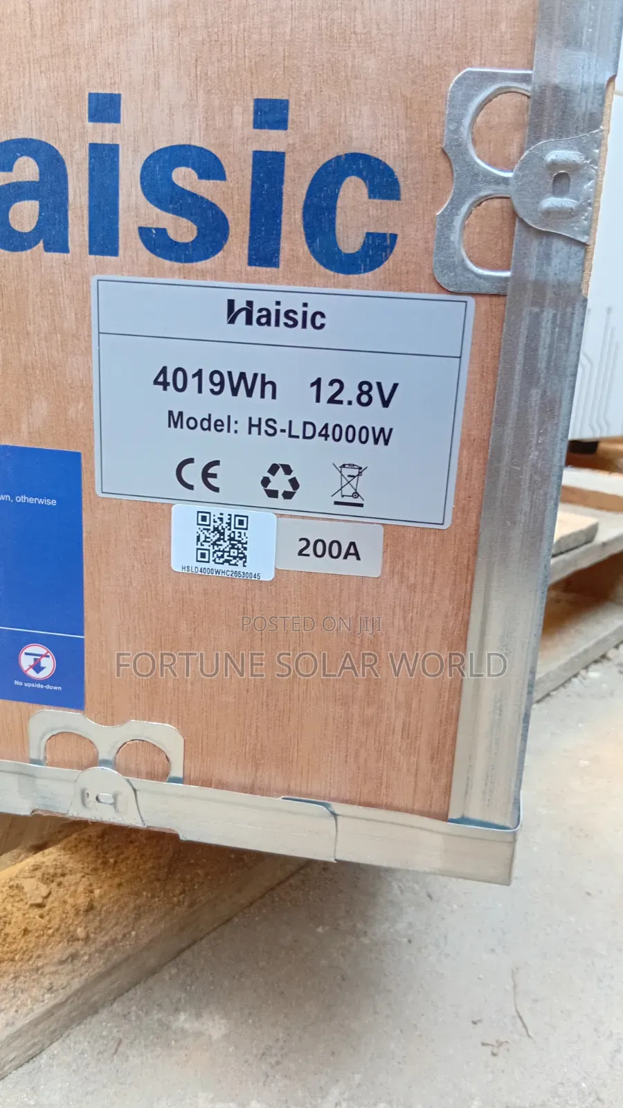 4kwh 12v Haisic Solar Lithium Ion Battery