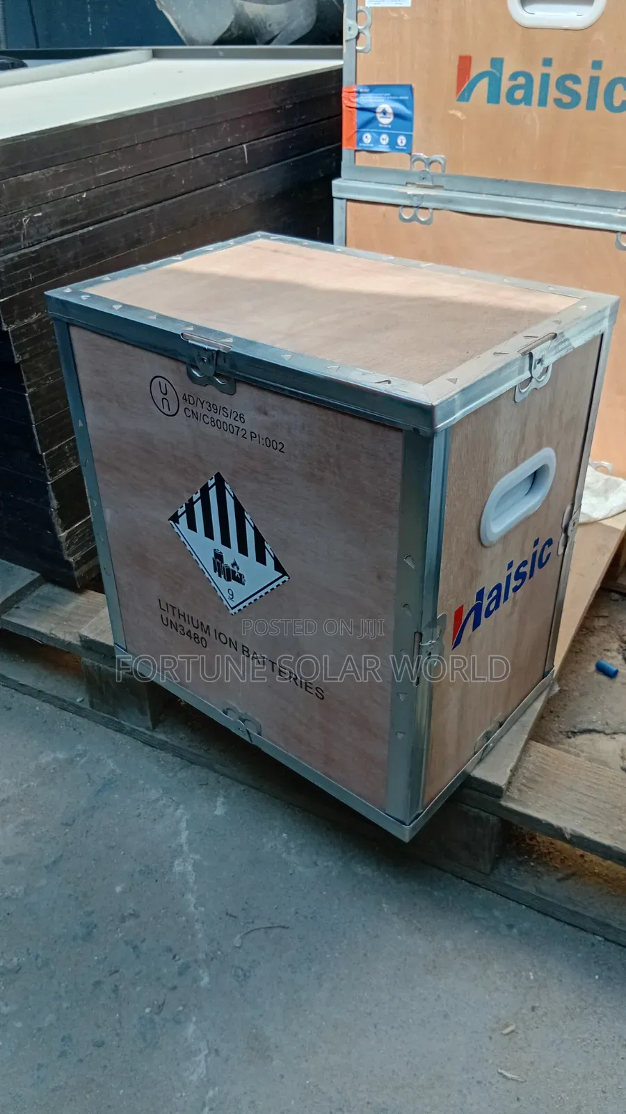 4kwh 12v Haisic Solar Lithium Ion Battery