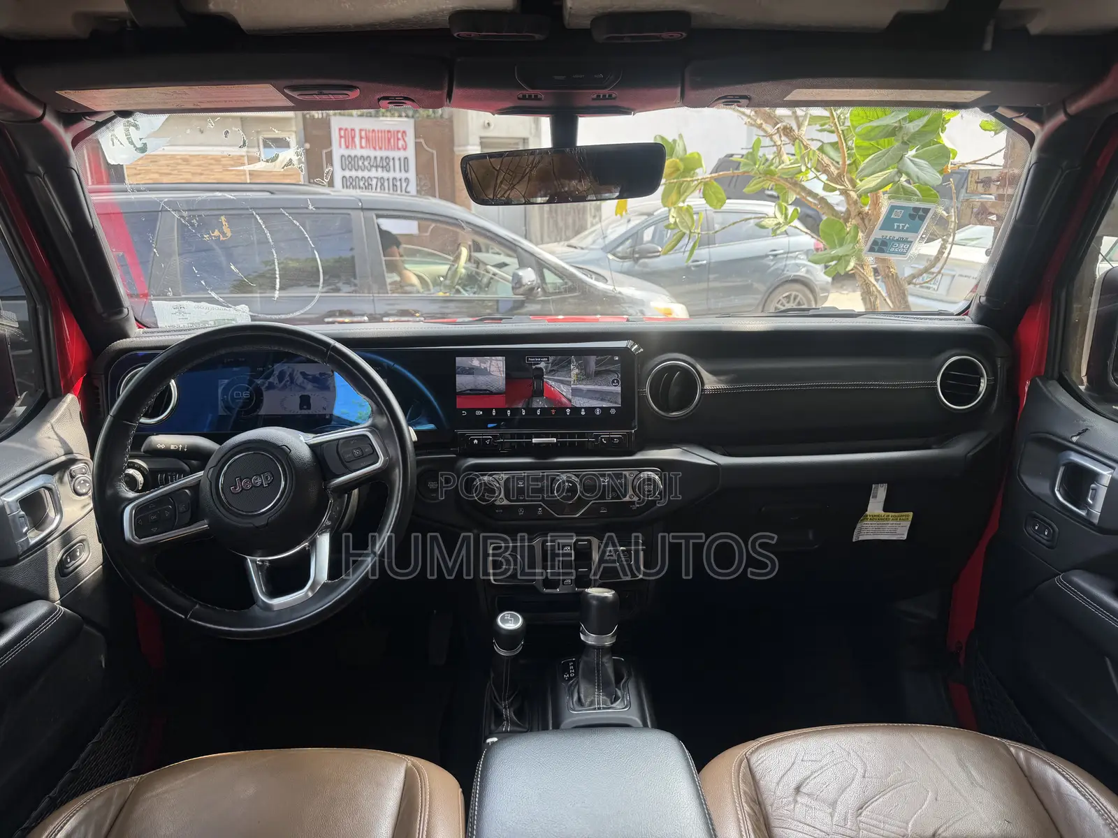 Jeep Gladiator Overland 2022 Red