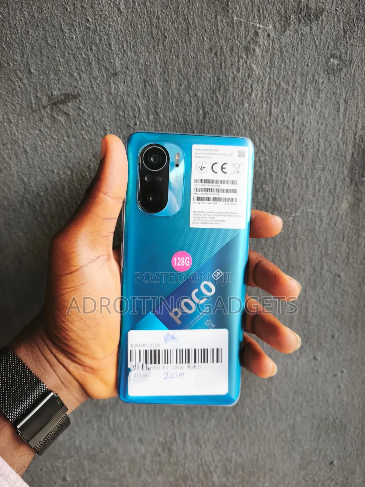 Xiaomi Poco F3 128 GB Blue