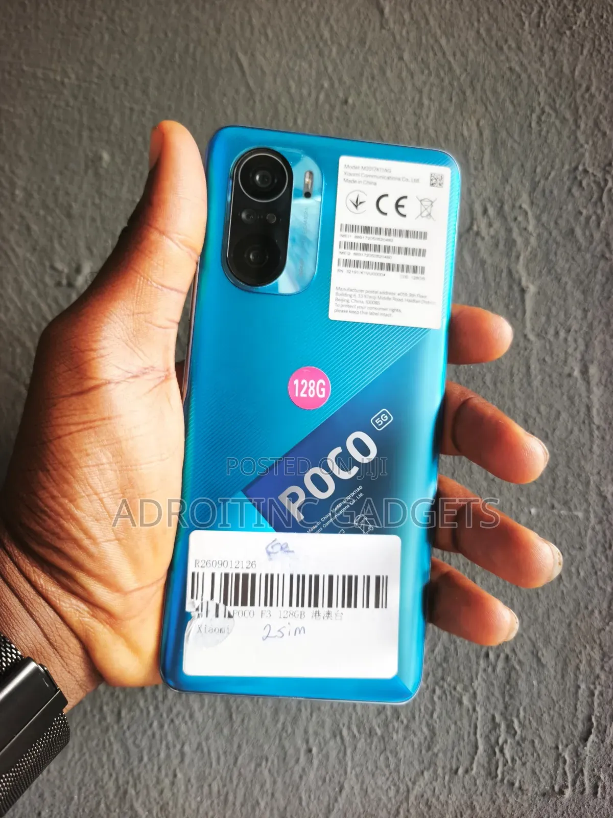 Xiaomi Poco F3 128 GB Blue