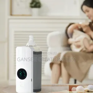 Rechargeable Bottle Warmer - Wireless Heated Milk Warmer for Travel