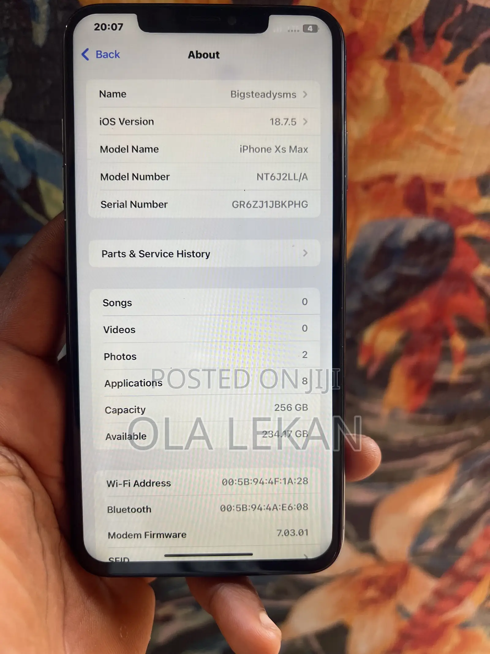 Apple iPhone XS Max 64 GB Black