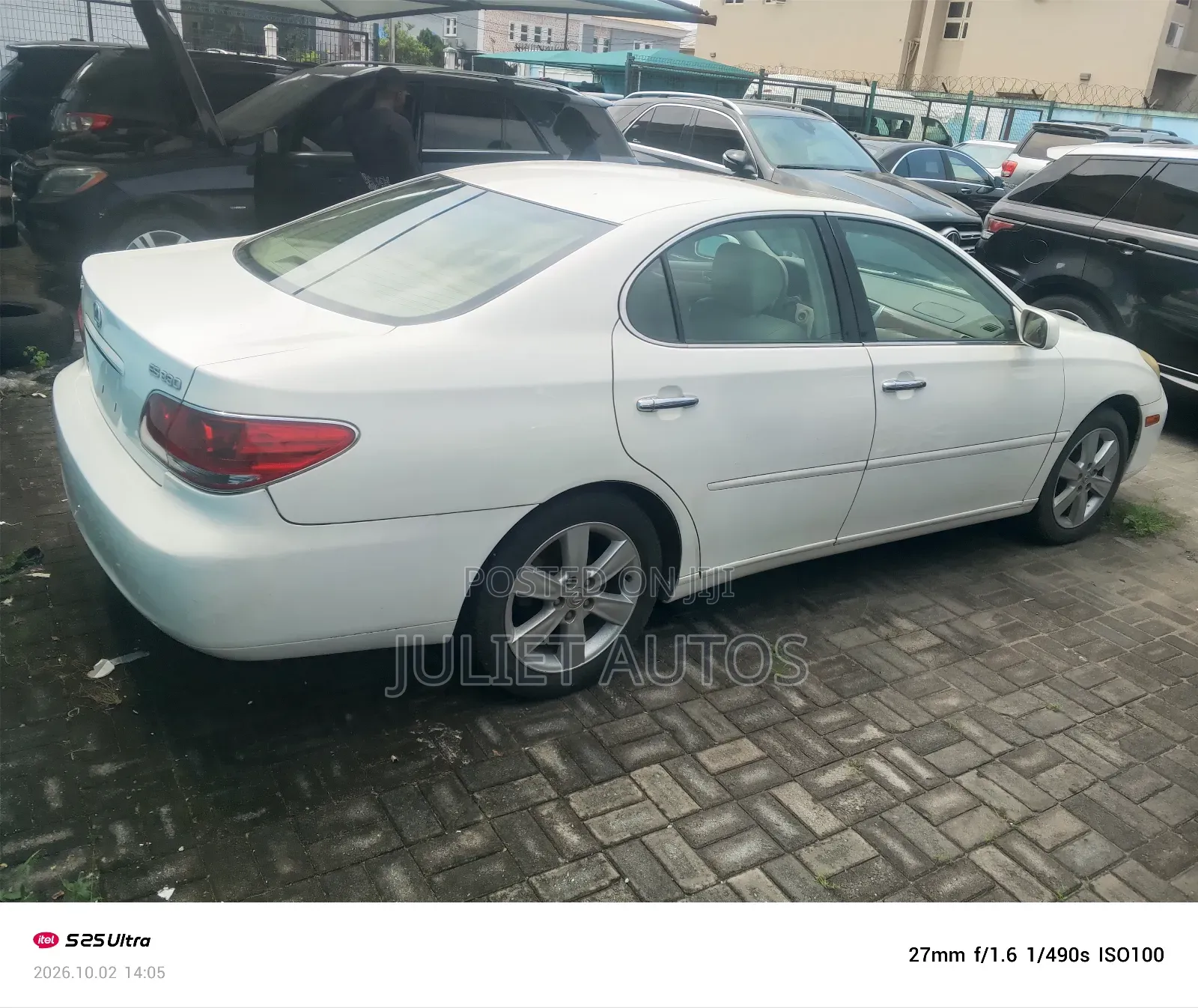 Lexus ES 2005 White