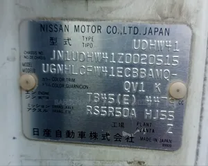 Nissan Civilian 2015 White