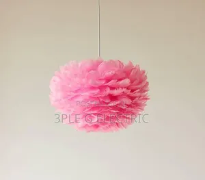 Pink Body Dropping Pendant Light