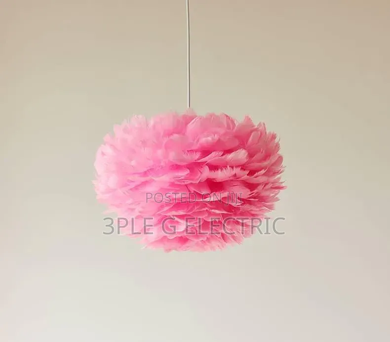 Pink Body Dropping Pendant Light