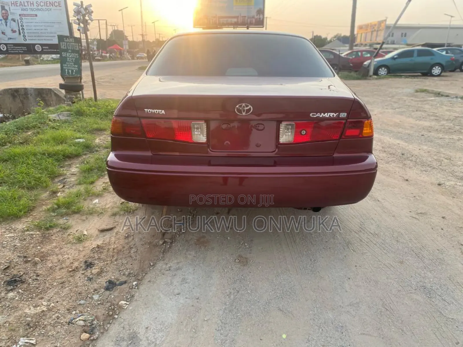 Toyota Camry 2002 Red