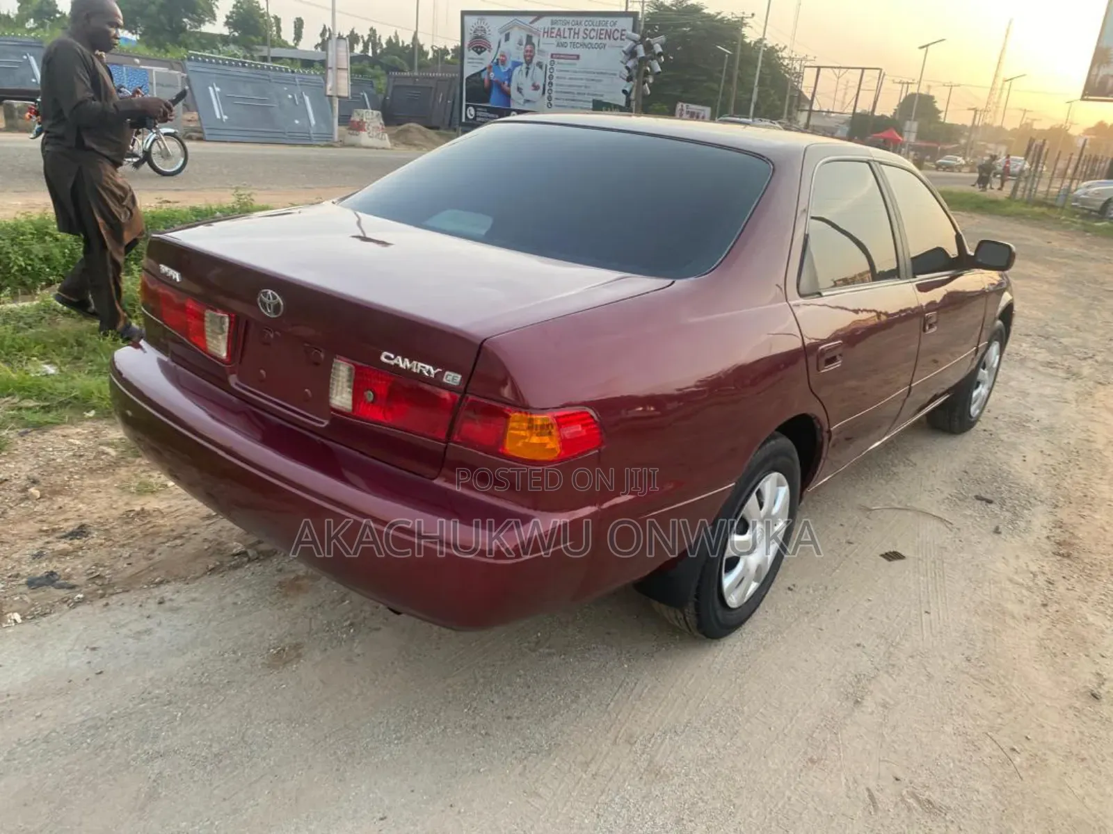 Toyota Camry 2002 Red