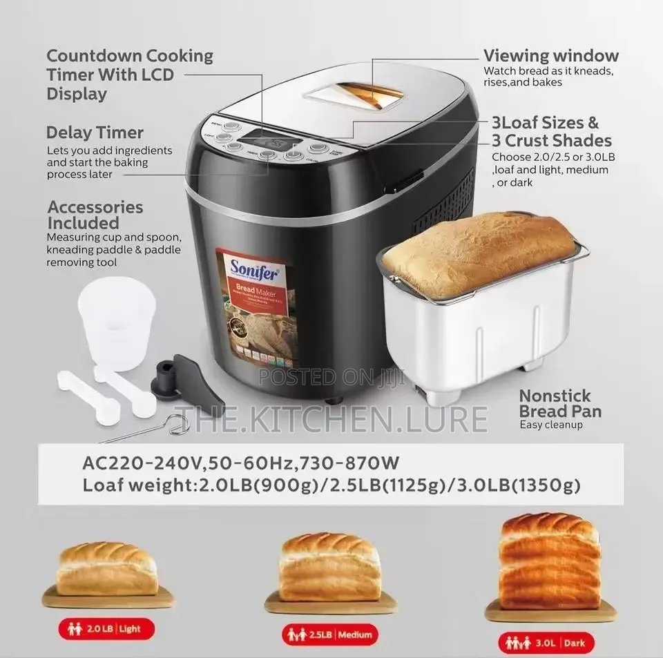 Sonifer Automatic Electric Bread Maker