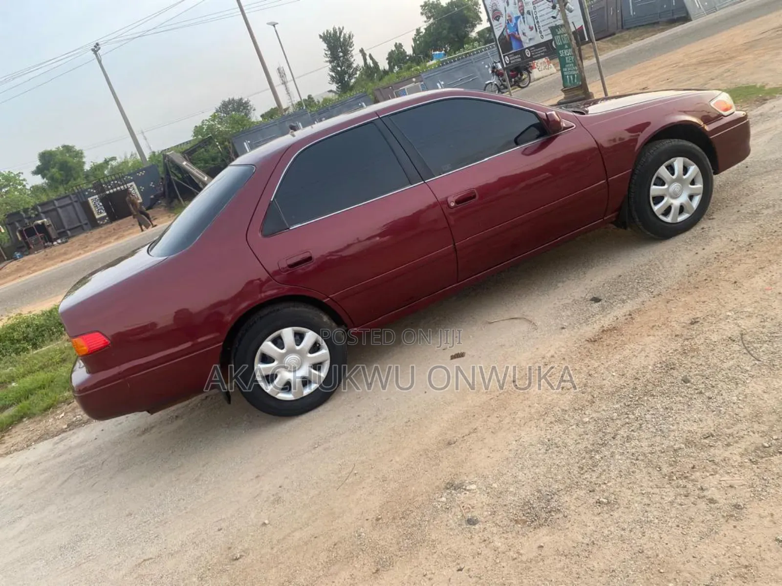 Toyota Camry 2002 Red