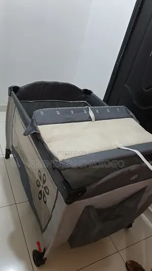Huge Baby Playpen / Travel Cot With Bassinet and Changer