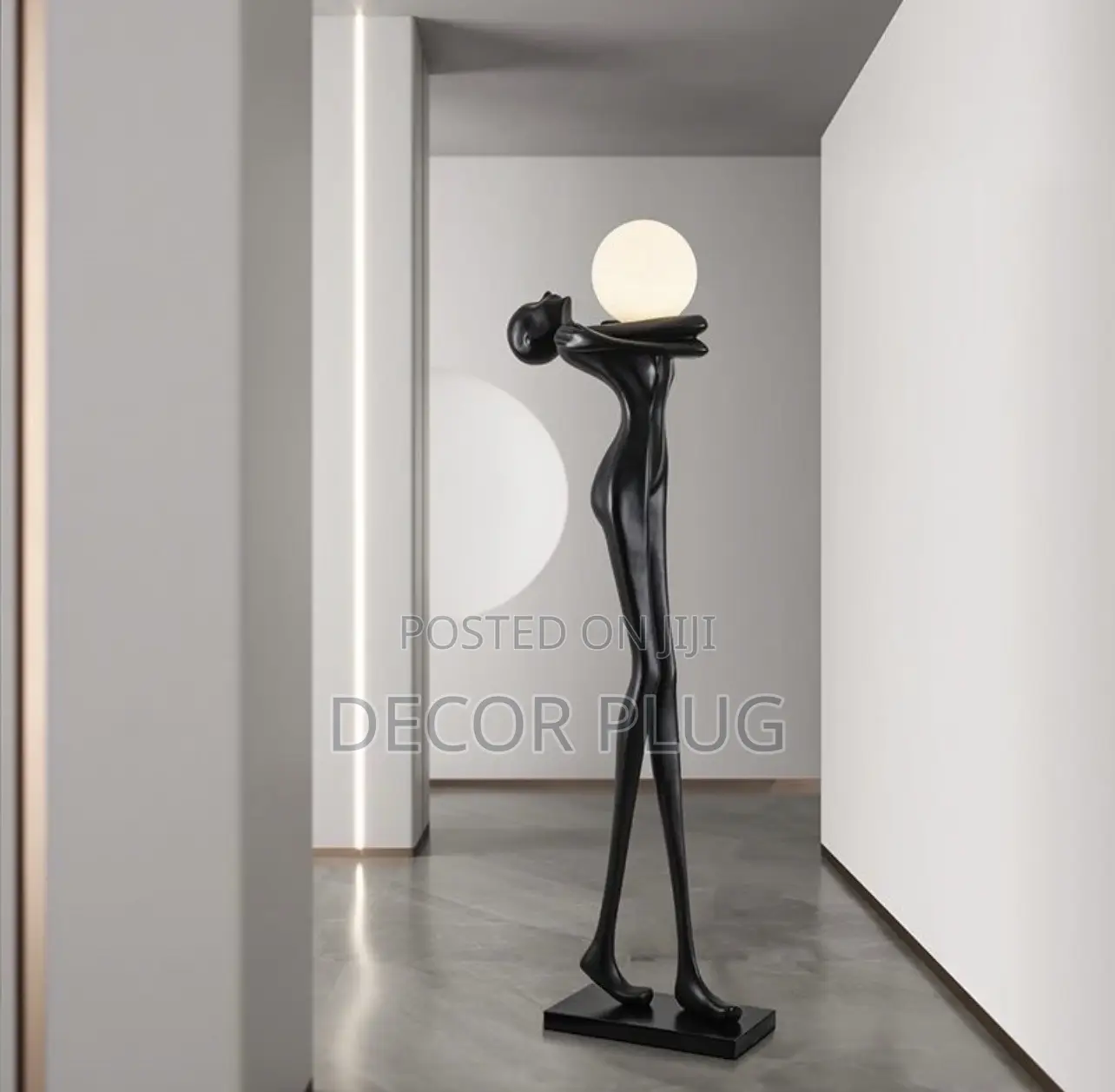 Humanoid Art Sculpture Floor Lamp