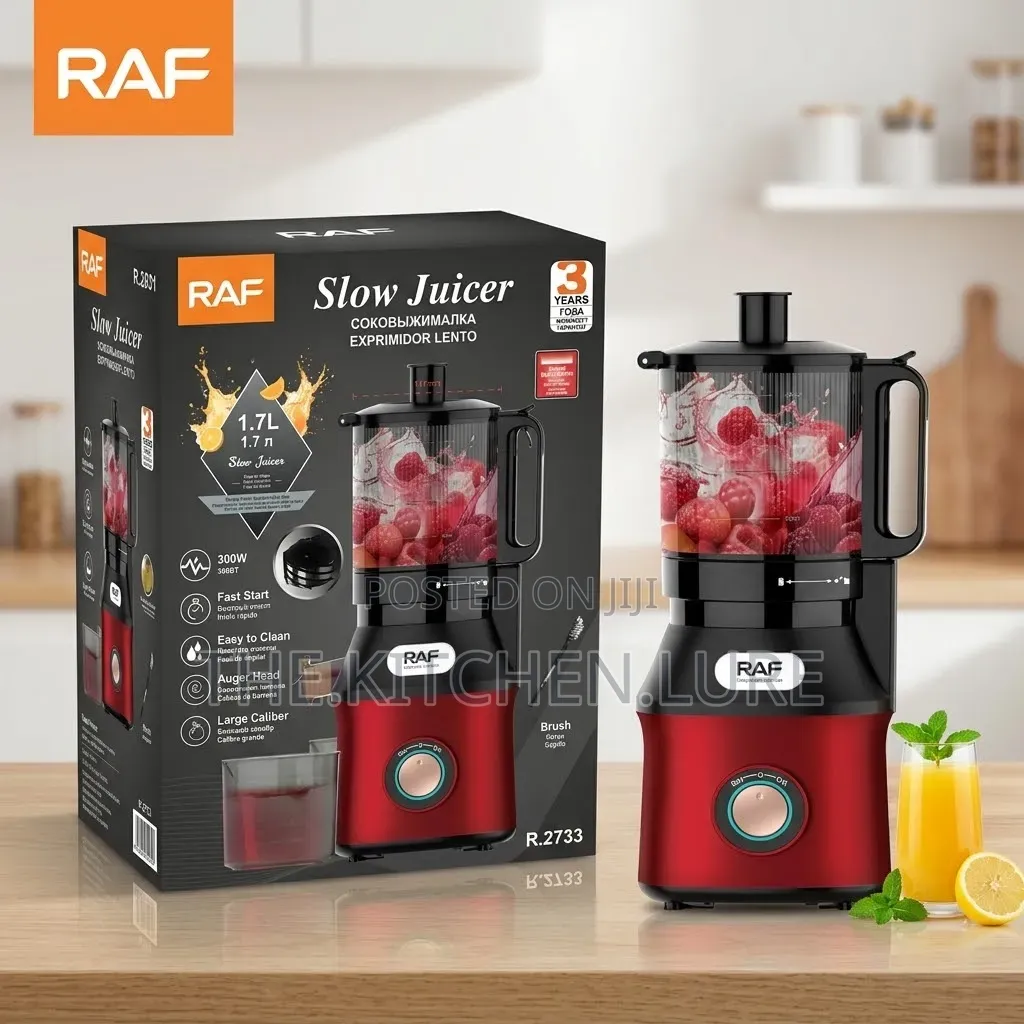 RAF Electric Masticating Slow Juicer Extractor