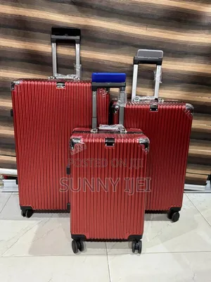 Red Trendy Allumium Luggage Box