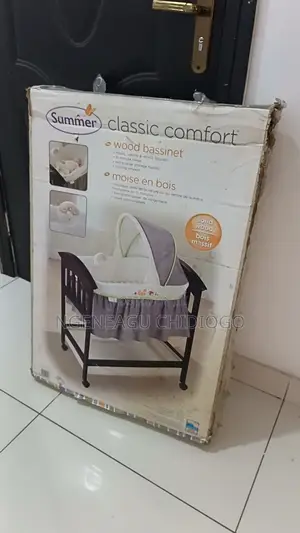 Summer Classic Comfort Wood Bassinet - Sealed Box