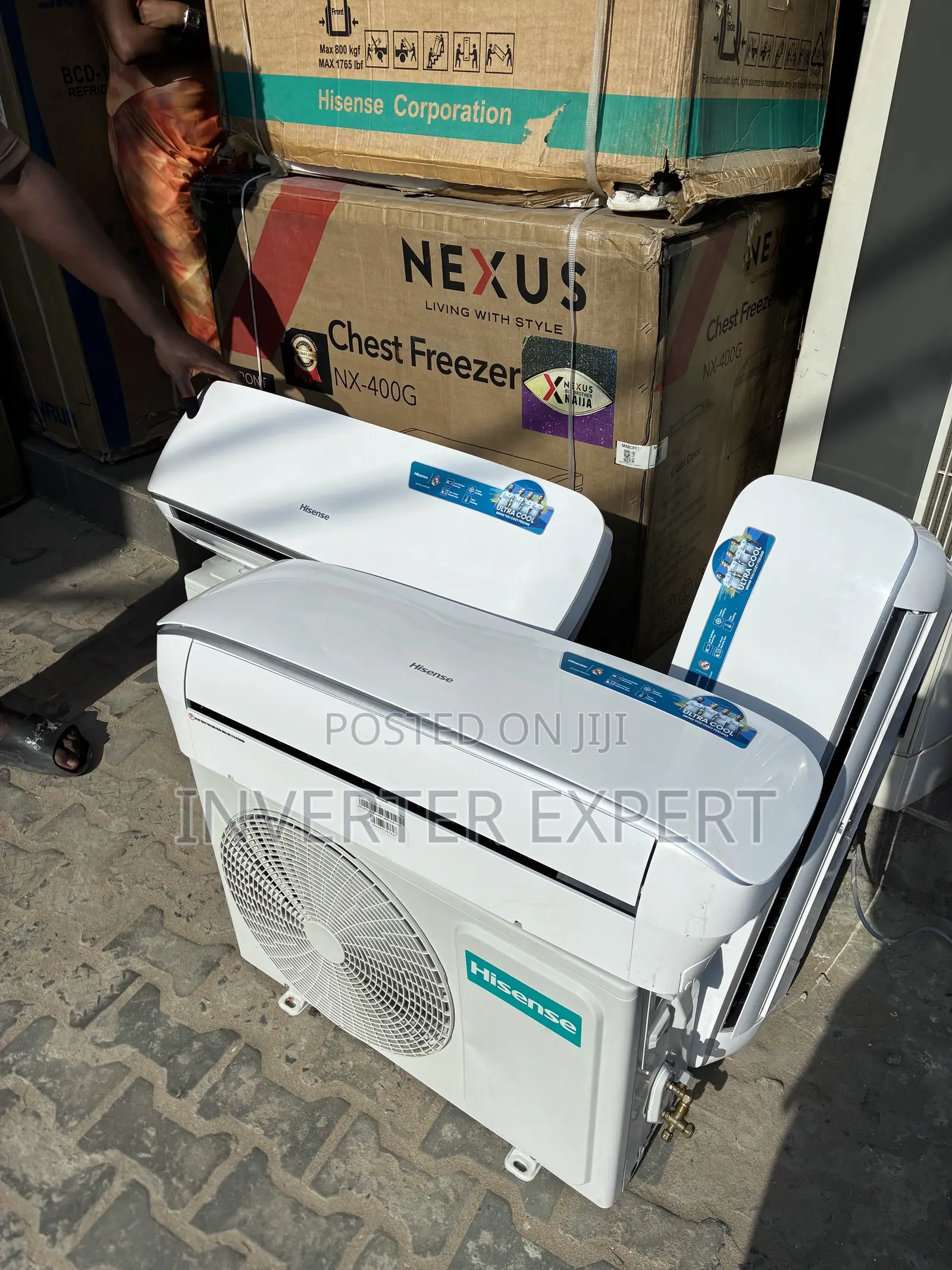 1month Used Hisense Split Air Conditioner