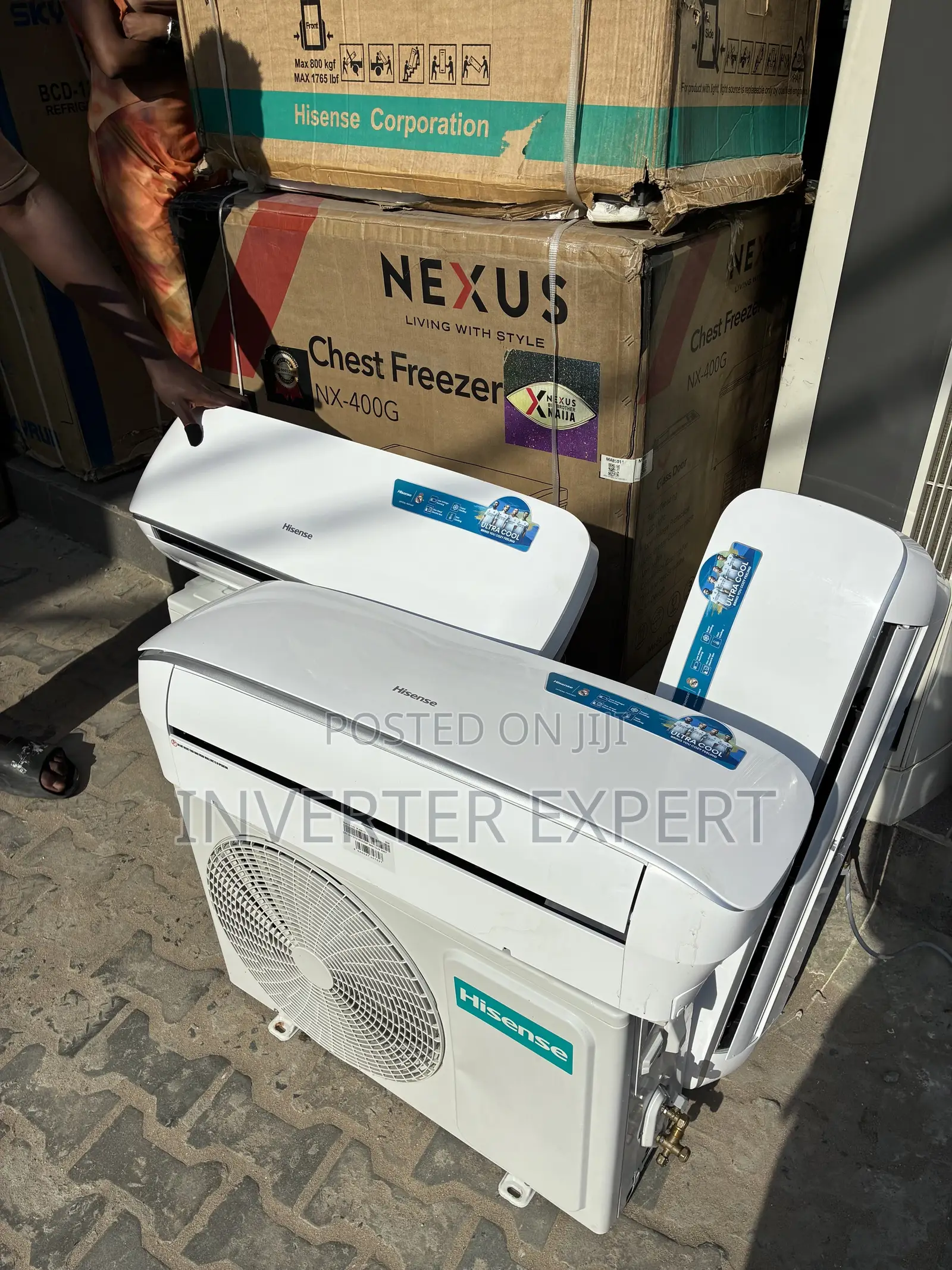 1month Used Hisense Split Air Conditioner