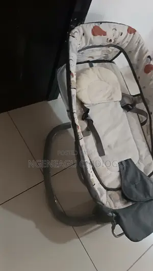 Cozy Baby Bouncer / Rocker With Animal Pattern