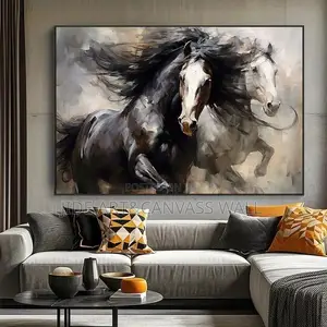 Wall Canvass Horses Arts Frames