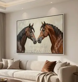 Modern Canvass Wall Horses Art Decor