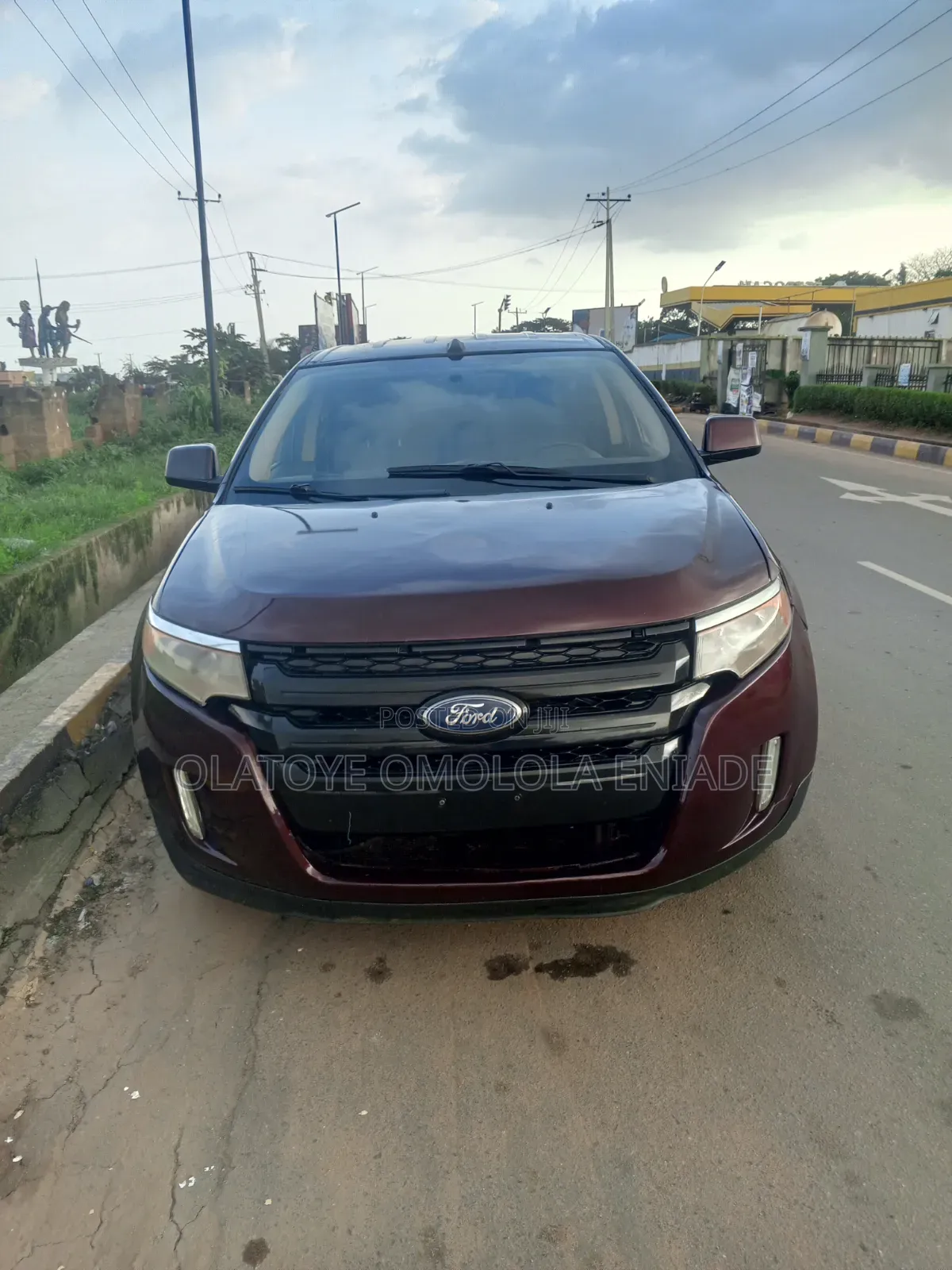 Ford Edge 2012 Burgundy