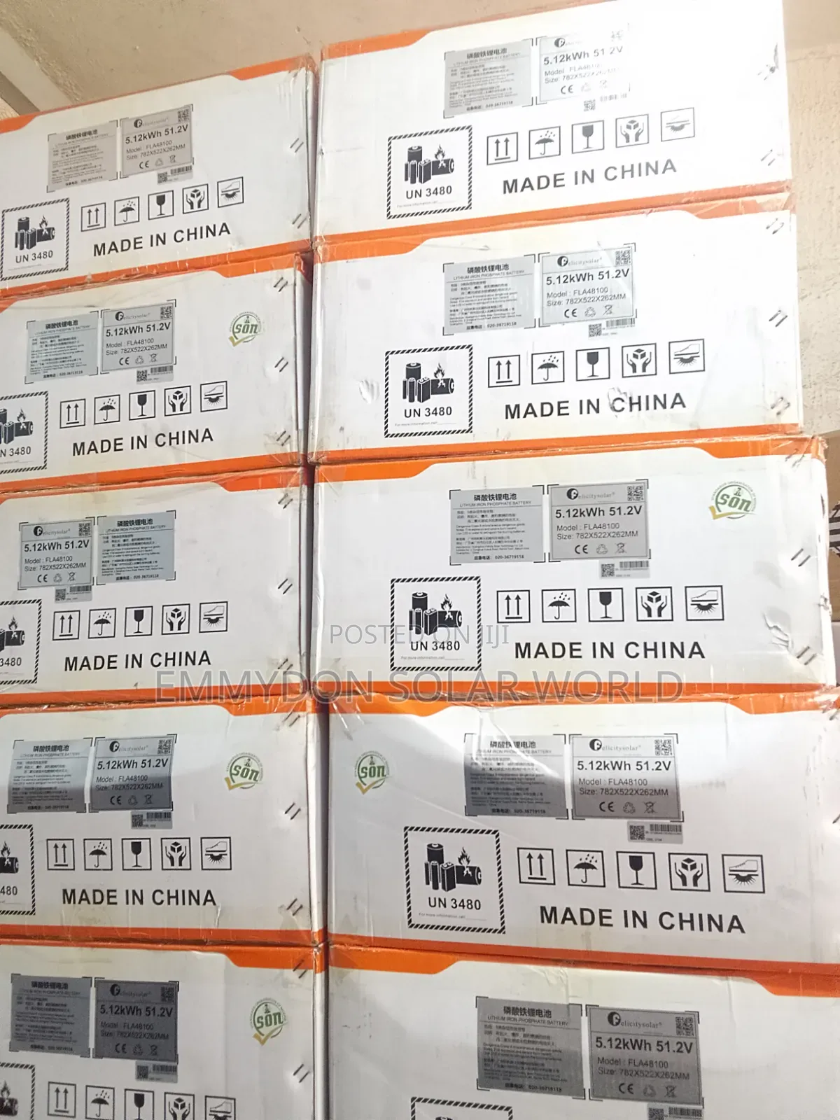 FELICITY Solar Lithium Battery 5kwh 48v