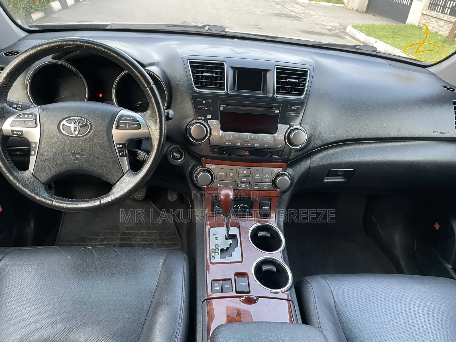 Toyota Highlander 2011 Black
