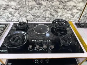 Original PHIIMA Built-in 90CM 4+1 Flips Up Gas & Electric Cooker HOB