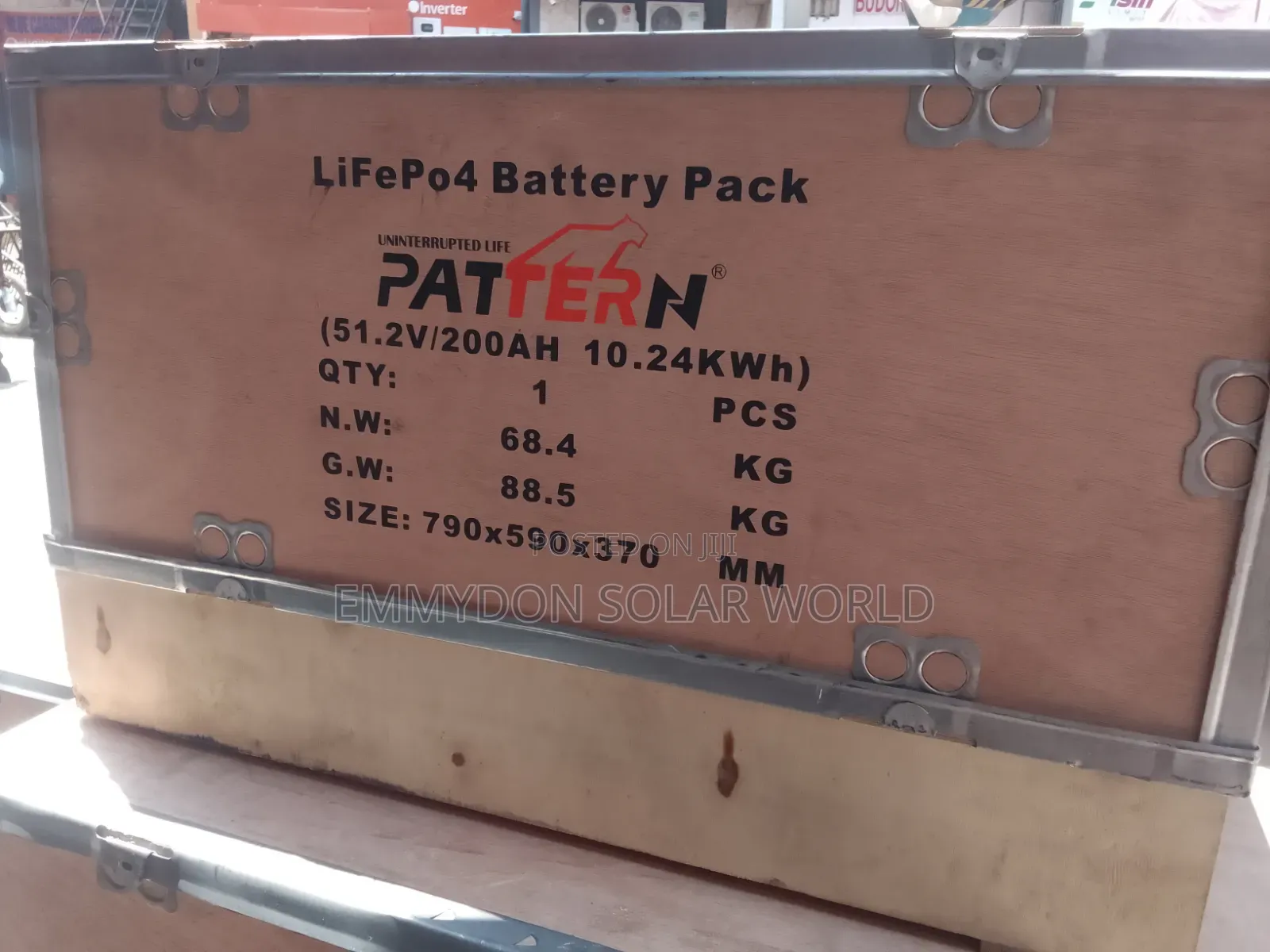 PATTERN Solar Lithium Battery 10kwh 48v