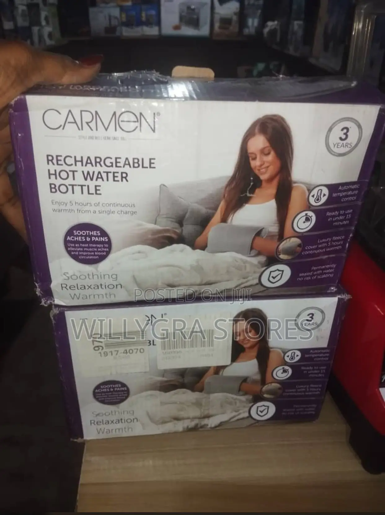 Carmen Rechargeable Hot Water Bottle
