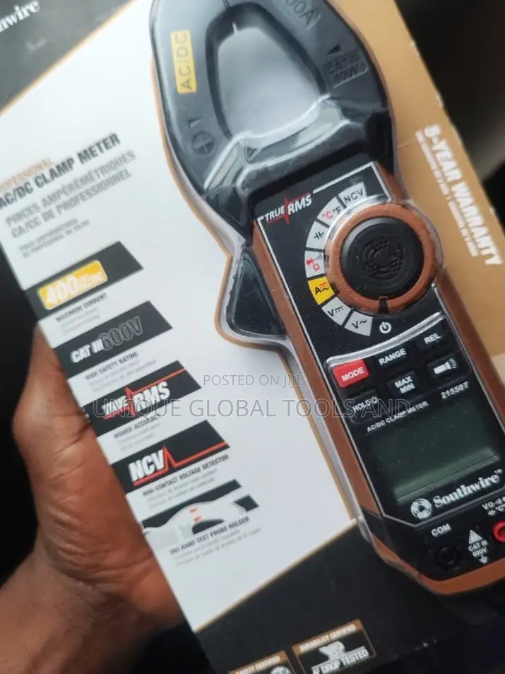 South Wire 400amps True-RMS AC-DC Clamp Meter