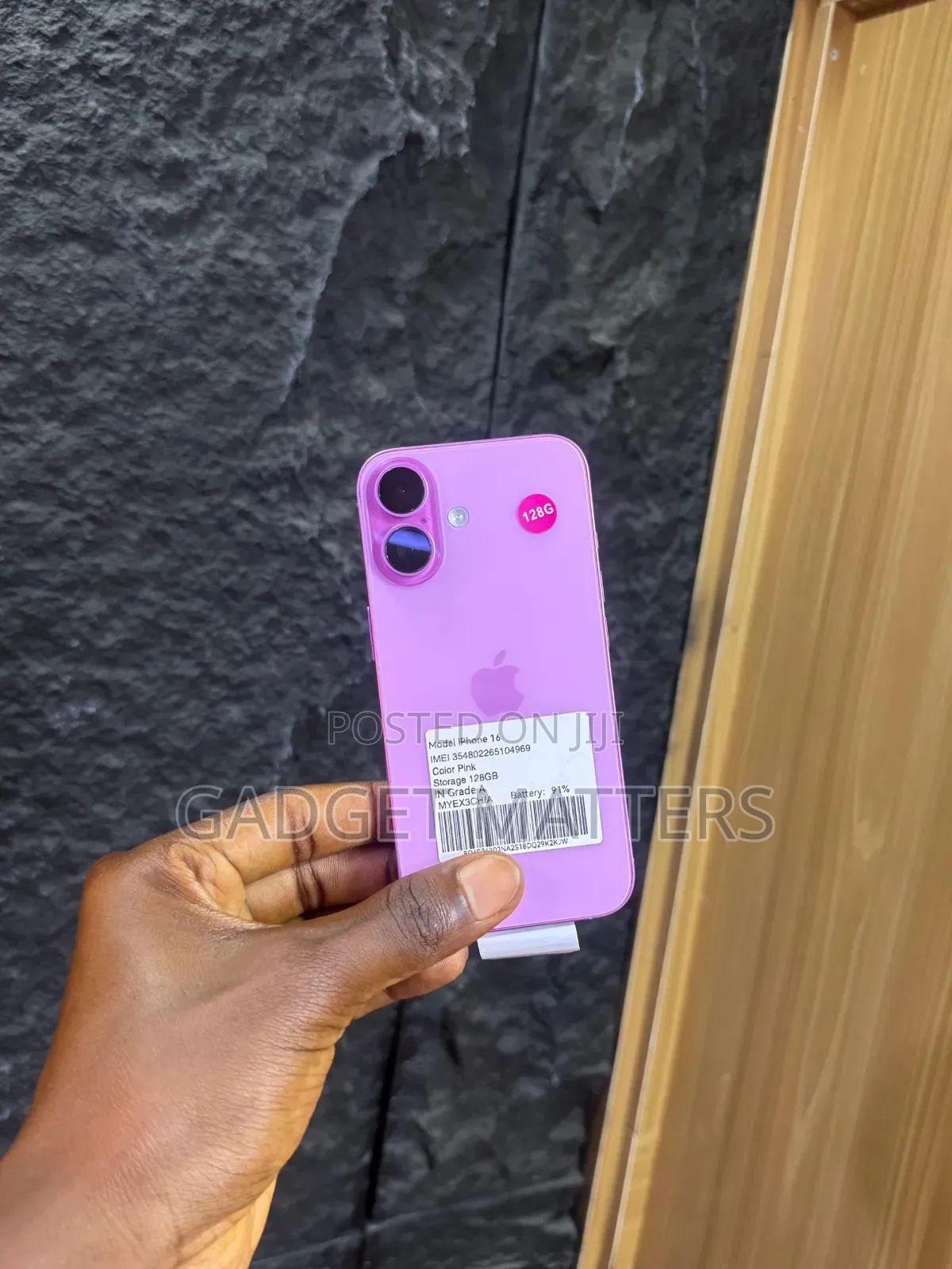 Apple iPhone 16 128 GB Pink