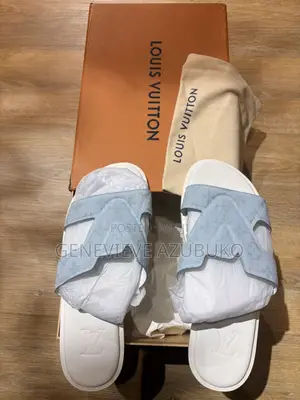 Brand New LV Slides – Never Worn – Original Box (Approx Size 43)
