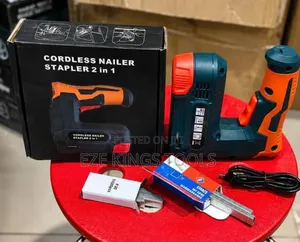 2-in-1 Cordless Nailer and Stapler