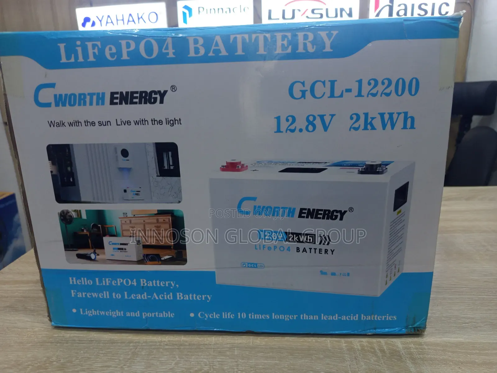 2kwh 12v Cworth Energy Lithium Battery