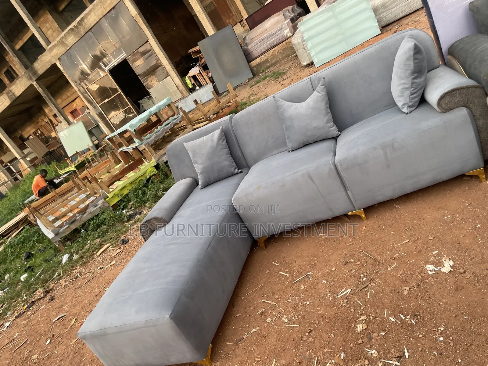 L Shape Sofa Chair