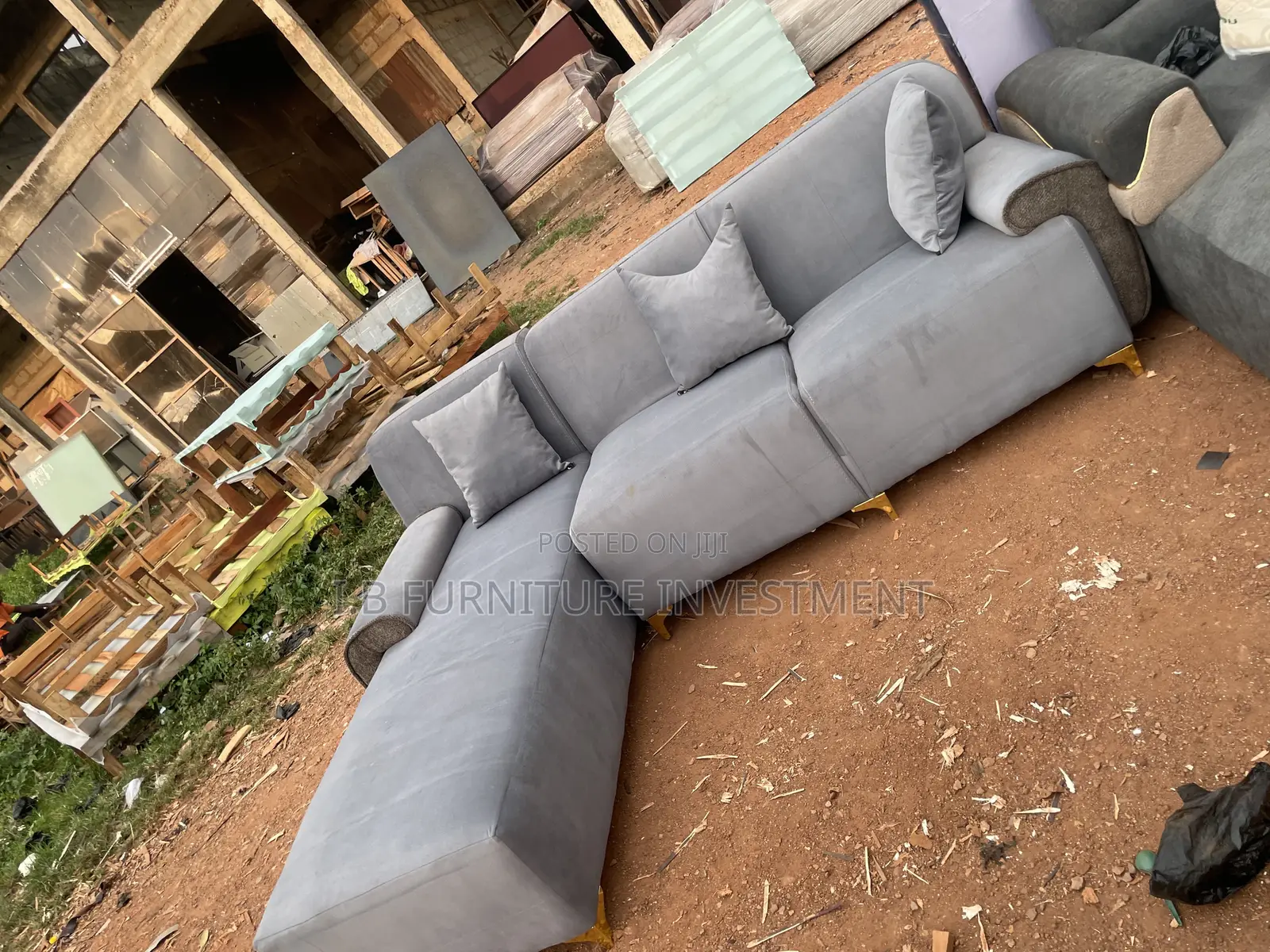 L Shape Sofa Chair