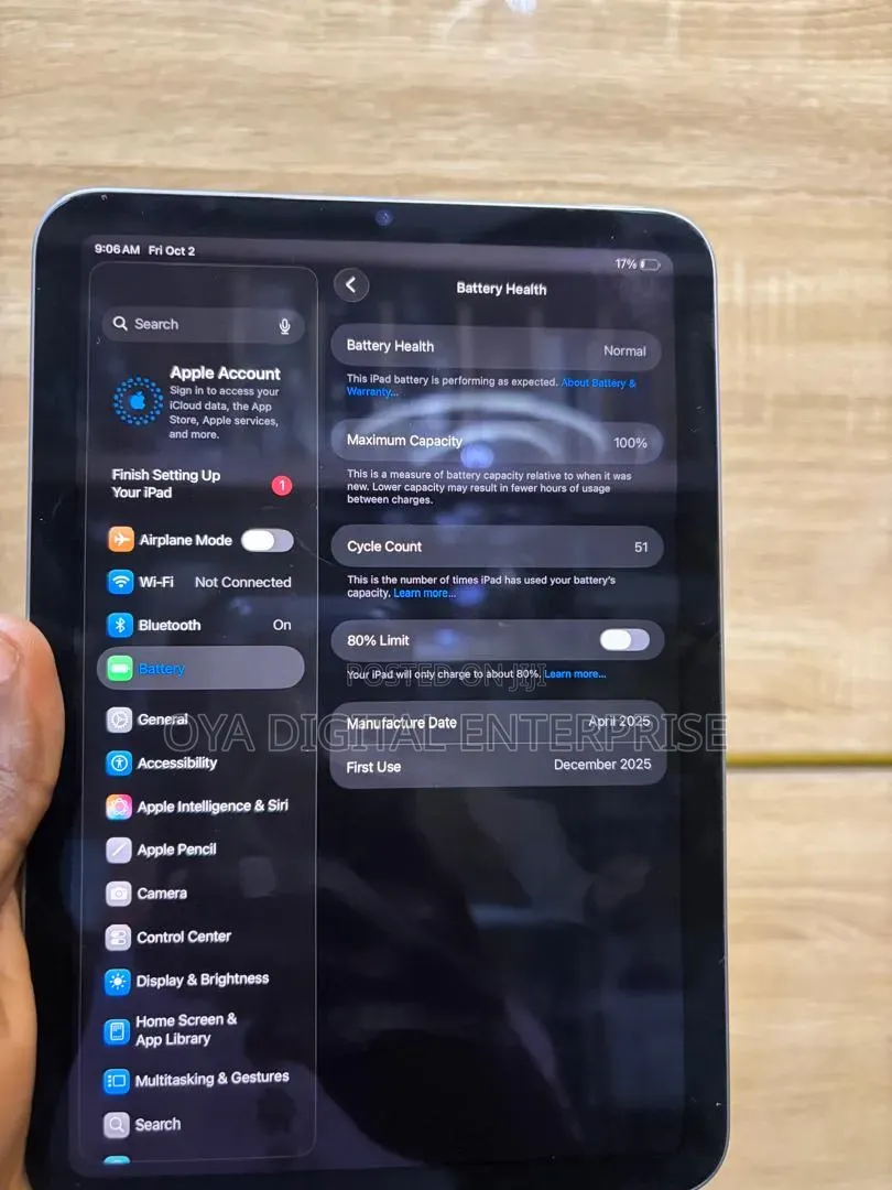 Apple iPad mini 7 128 GB Gray
