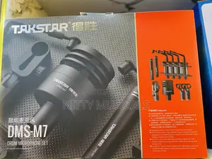 Takstar DMS-M7 Professional Drum Microphone Set