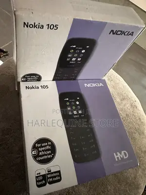 New Nokia 105 Black