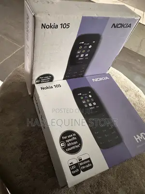 New Nokia 105 Black
