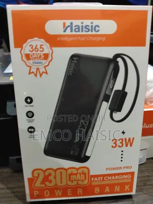 23000mah 33w Haisic Powerbank