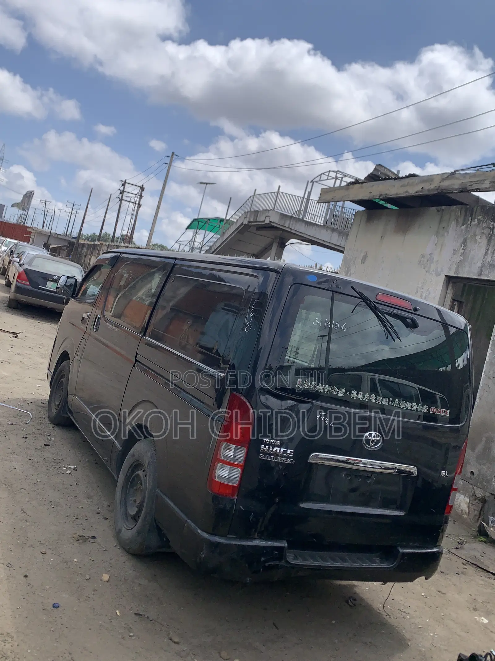 Toyota HiAce 1988 Black