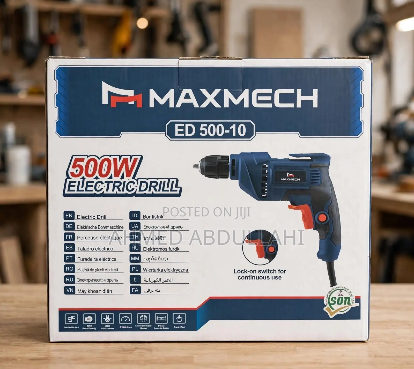 MAXMECH ED 500-10 500W Electric Drill