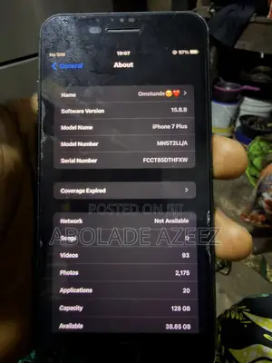 Apple iPhone 7 Plus 128 GB Black